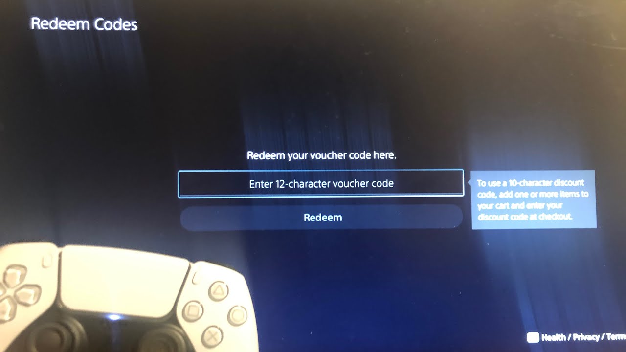 how-to-redeem-code-on-playstation-5