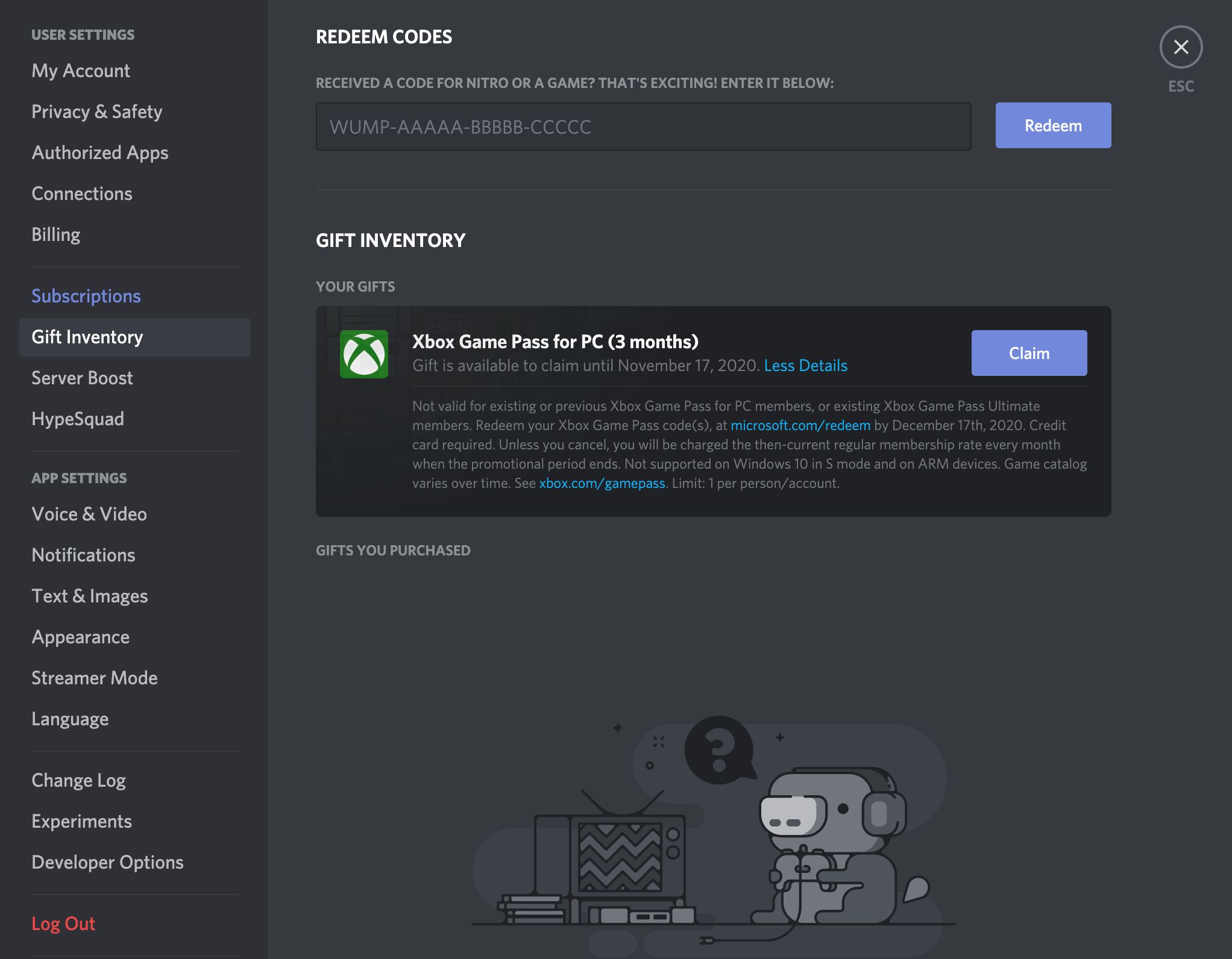 how-to-redeem-xbox-game-pass-code-from-discord