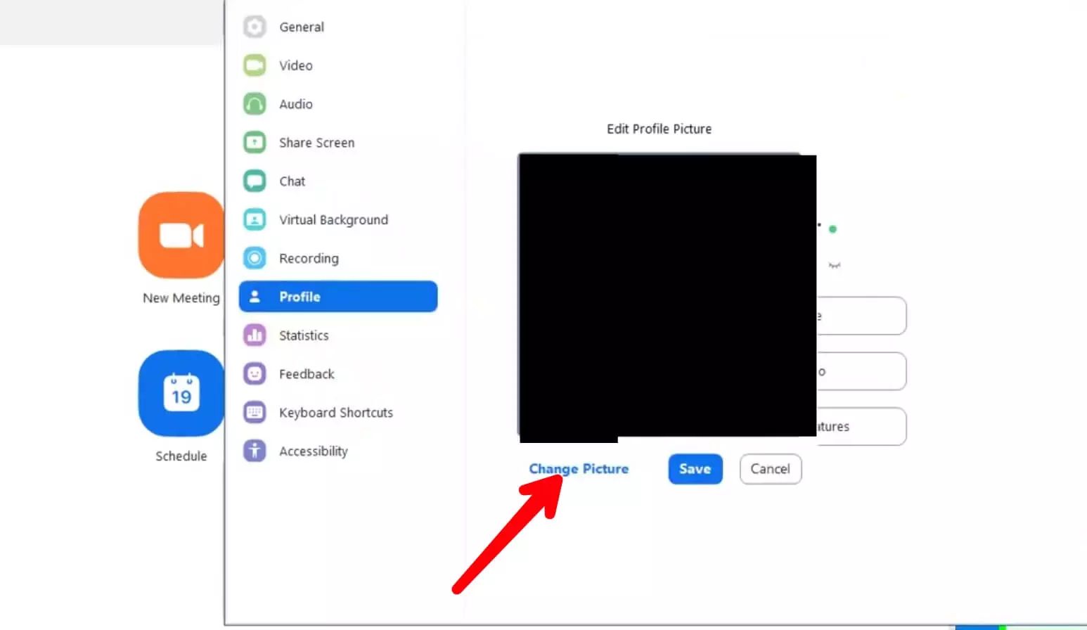 How To Remove Profile Picture On Zoom
