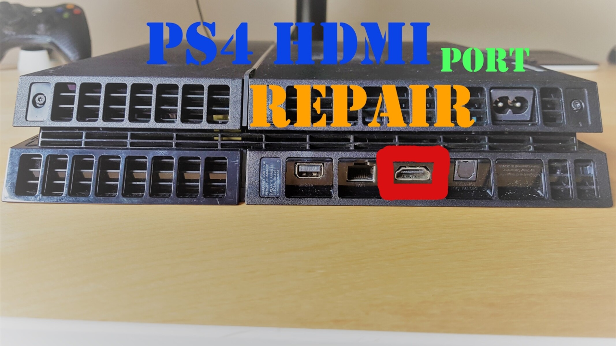 How To Repair HDMI Port On PS4