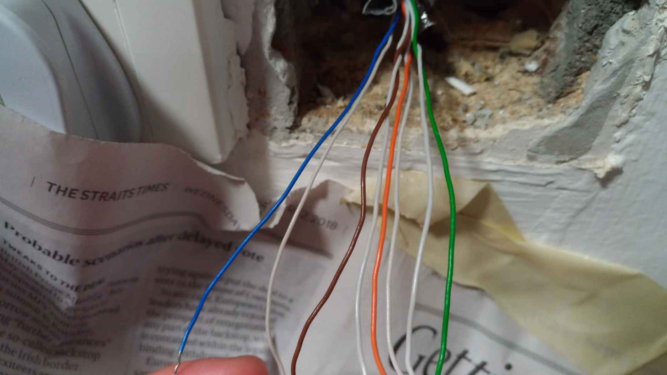 how-to-run-ethernet-cable-through-wall