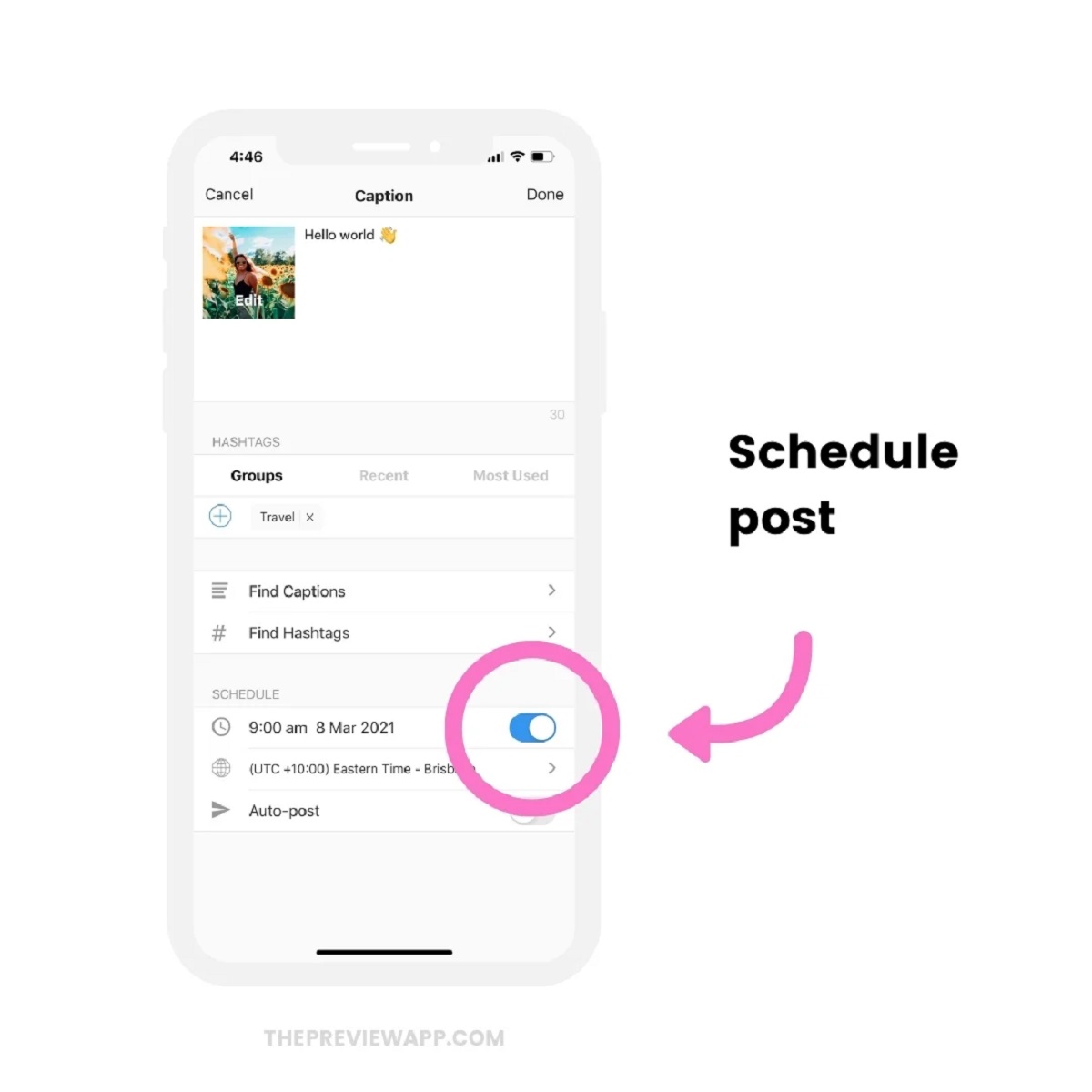 How To Schedule Post On Instagram