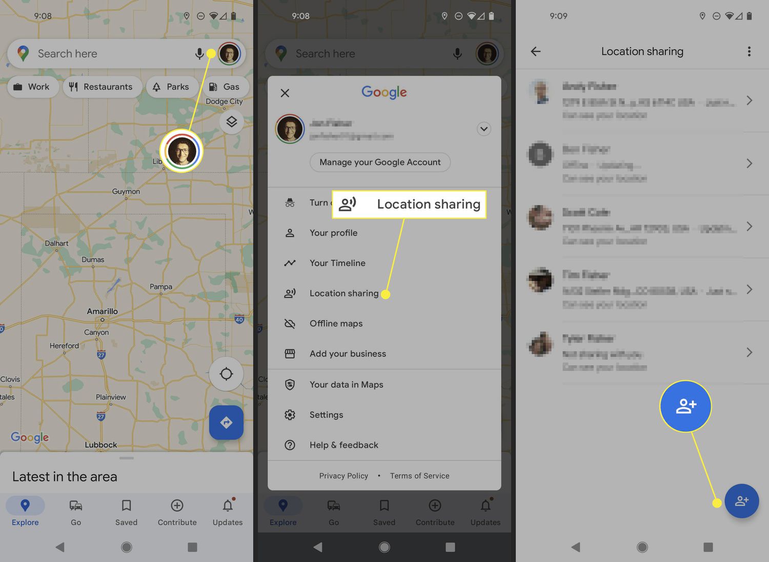 how-to-share-your-location-on-android