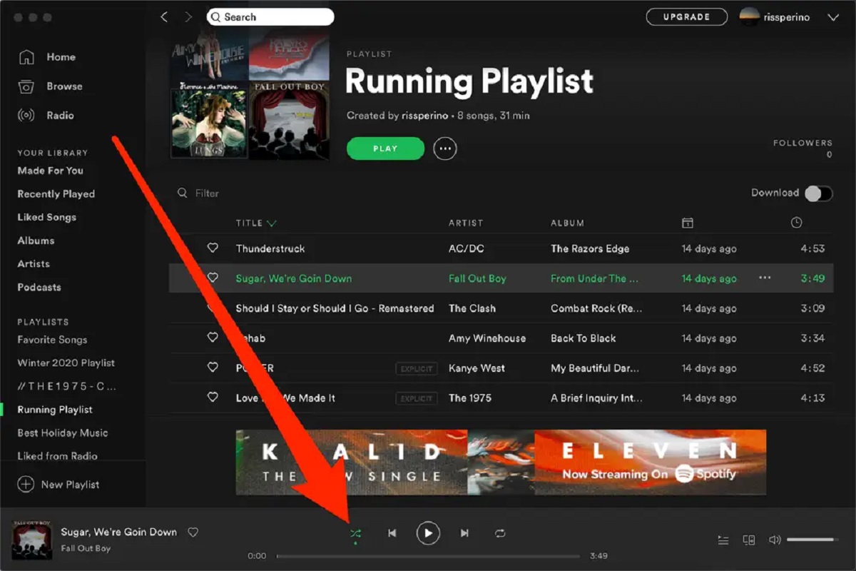 how-to-shuffle-play-on-spotify-pc