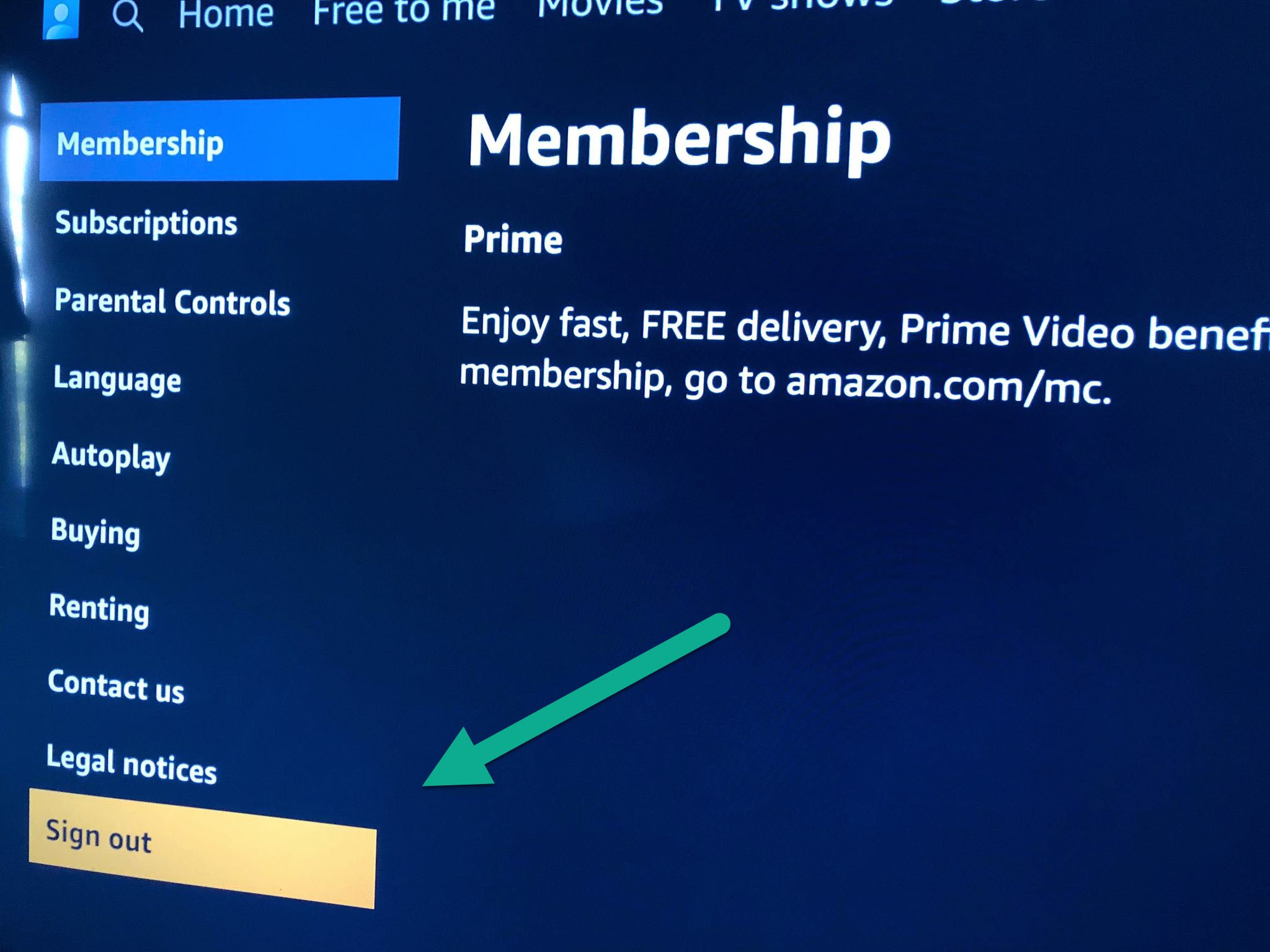 How To Sign Out Of Amazon Prime On Roku