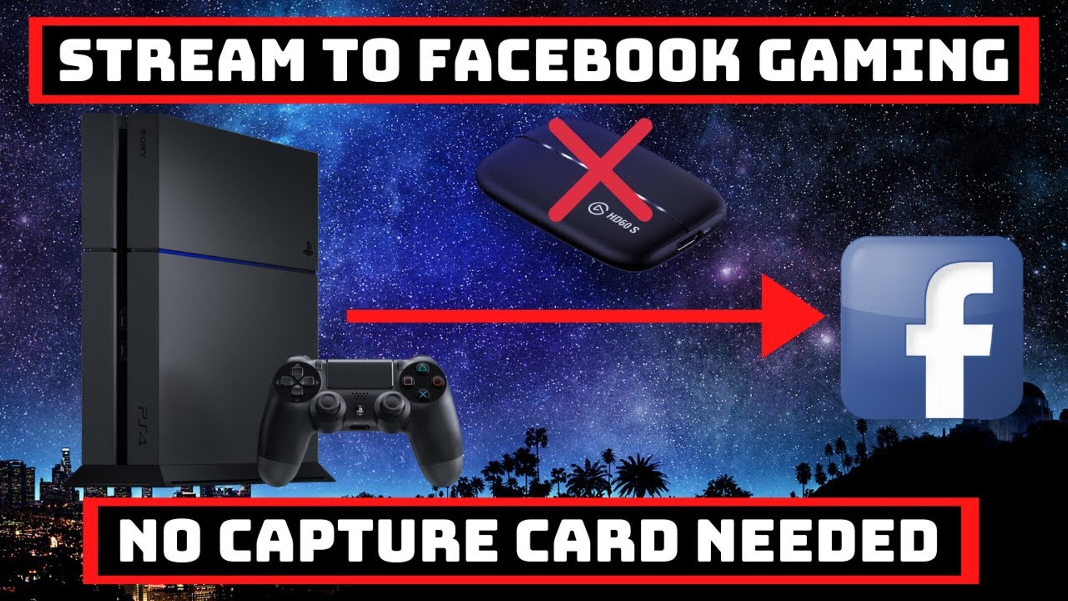 How To Stream PS4 On Facebook Without Capture Card