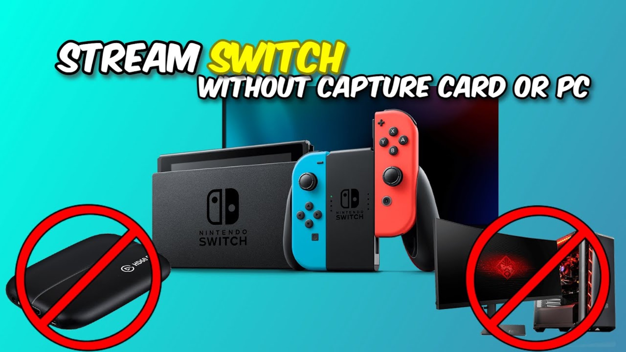 How To Stream Switch On Twitch Without Capture Card?