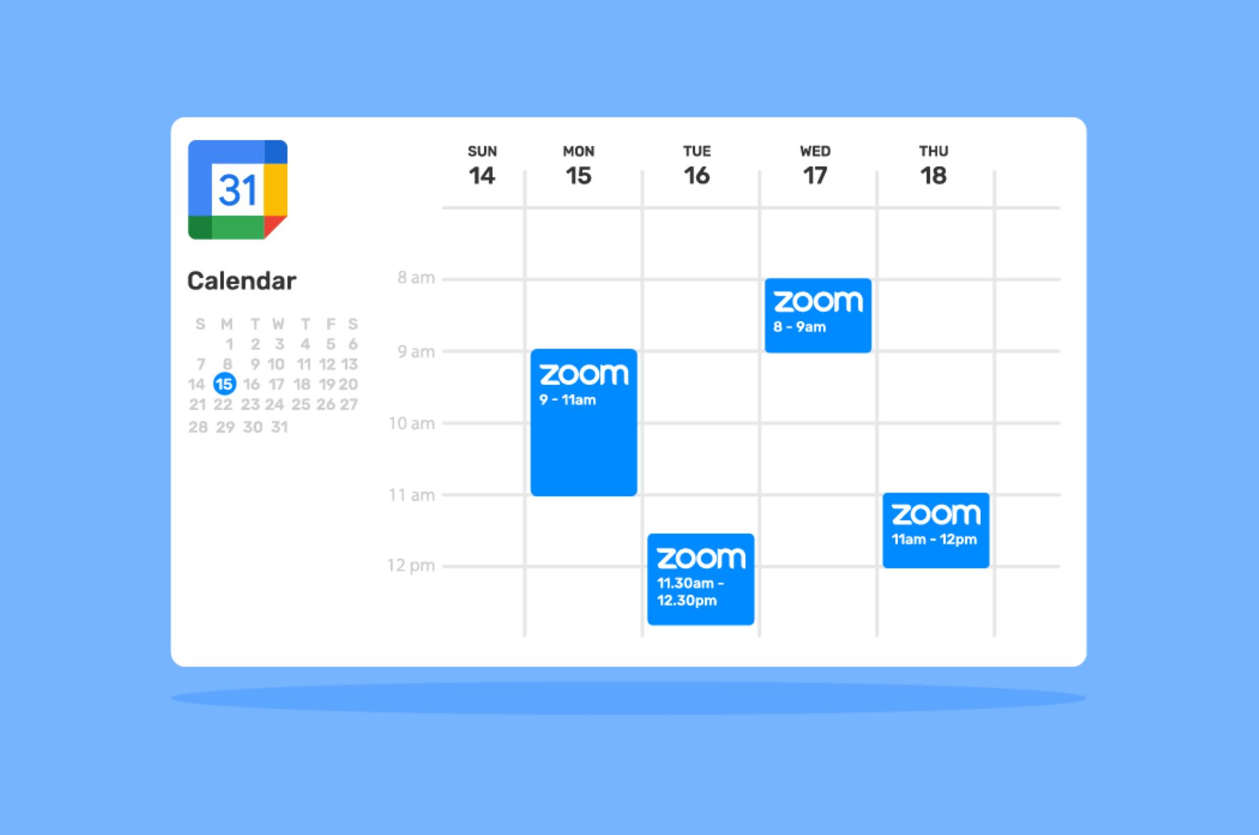 How To Sync Google Calendar To Zoom