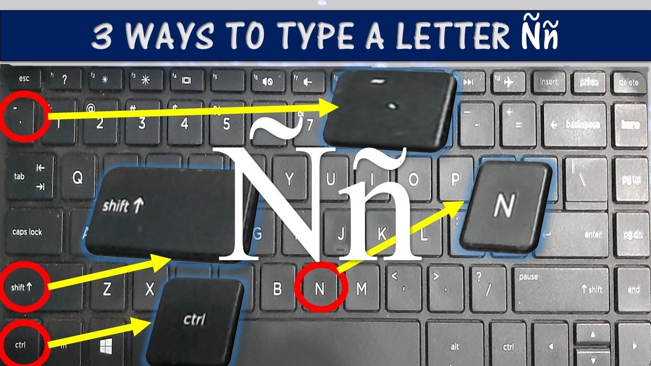 how-to-type-n-in-keyboard