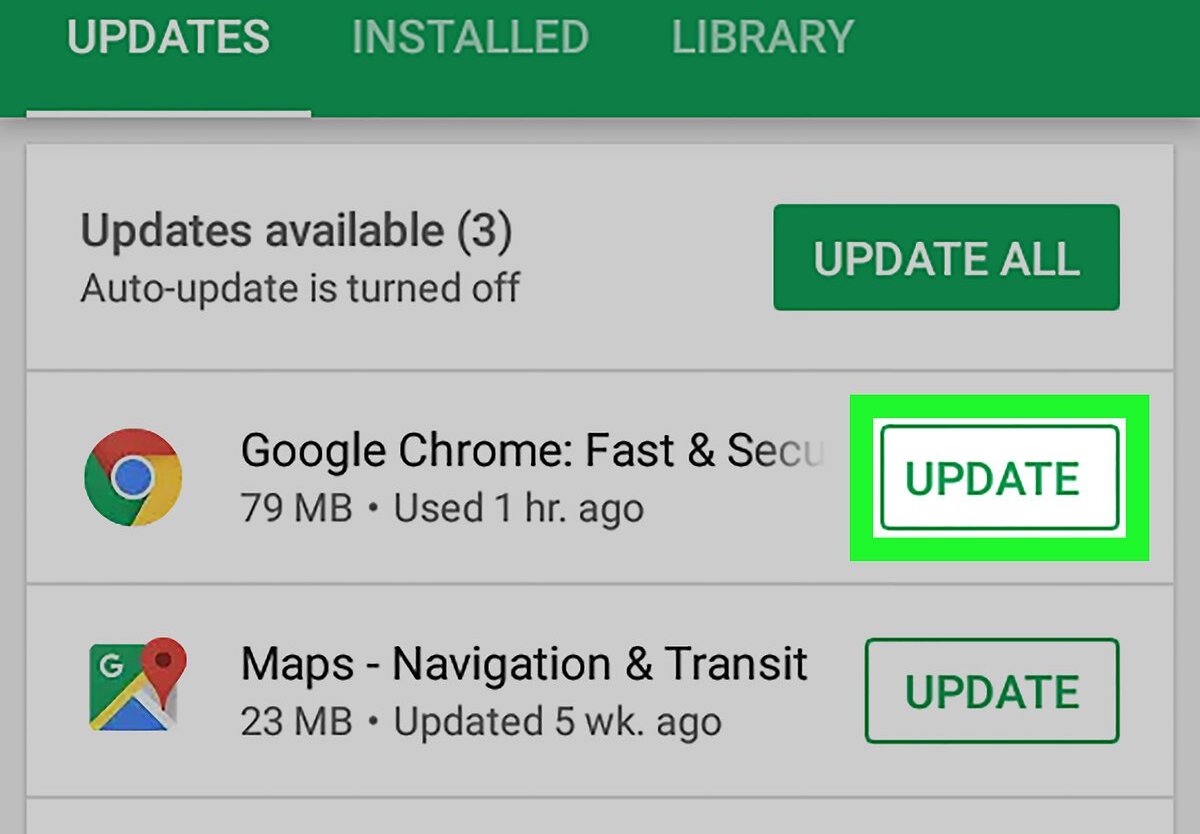 How To Update Chrome On Android