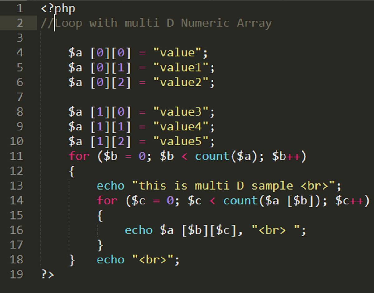 how-to-use-foreach-loop-for-multidimensional-array-in-php