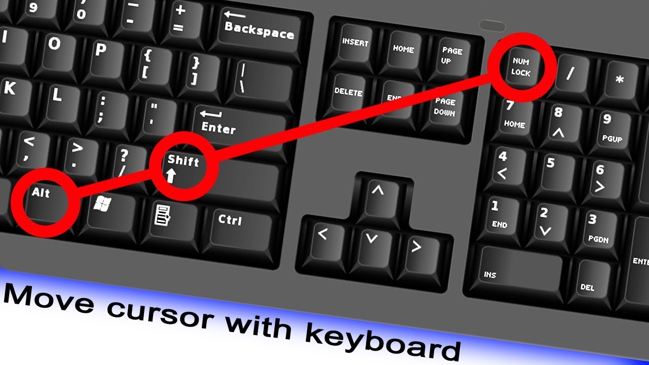 How To Use Keyboard As A Mouse