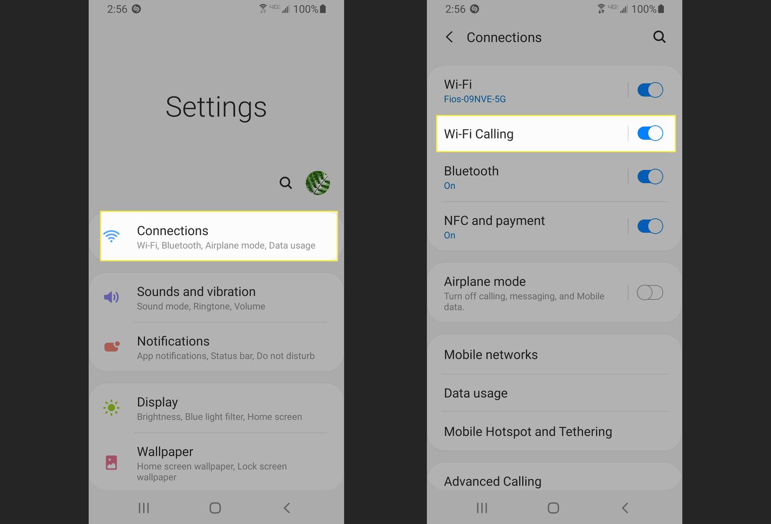 How To Use Wifi Calling On Android