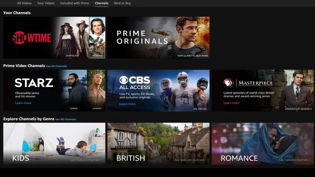 what-channels-are-on-amazon-prime
