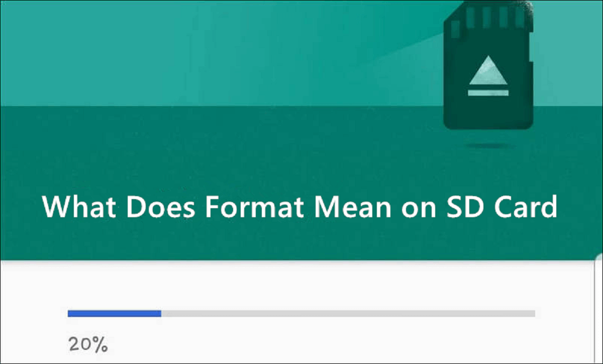 What Does It Mean To Format SD Card