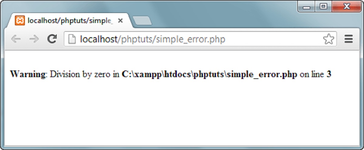 What Is A PHP Error