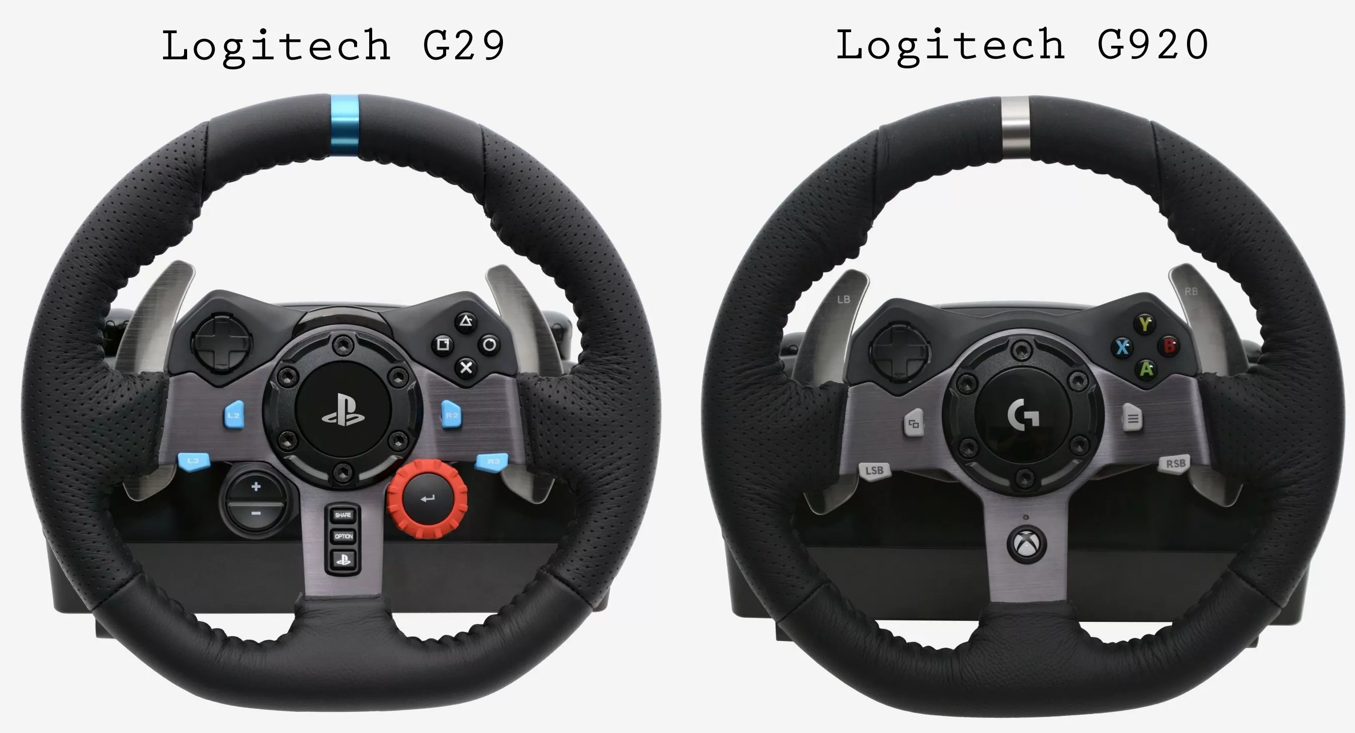 Which Is Better Logitech G29 Or G920