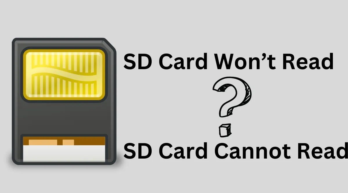 Why Wont My SD Card Read
