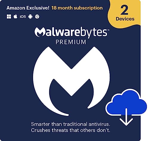 Malwarebytes Exclusive Protection | 18 Months, 2 Devices