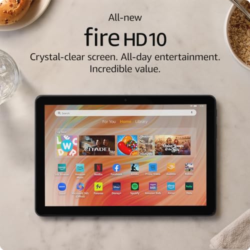 Amazon Fire HD 10 Tablet: Fast, Vibrant, and Eco-Friendly