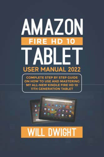 Kindle Fire HD 10 Tablet User Manual 2022