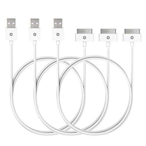 JETech USB Sync and Charging Cable - 3-Pack for Apple Devices