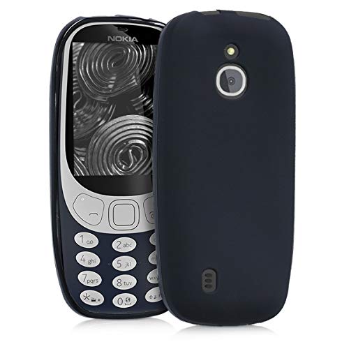Slim TPU Silicone Case for Nokia 3310 3G/4G - Black Matte