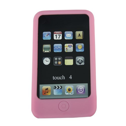 iShoppingdeals - Pink Skin for iPod Touch 4 (4th Gen)