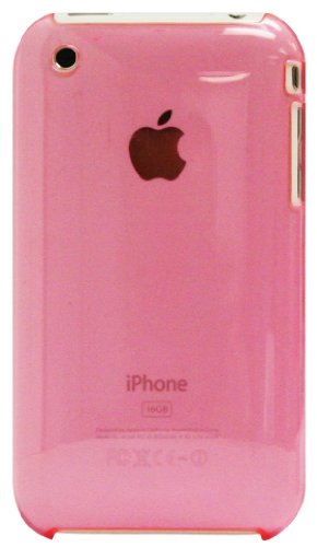 Pink Transparent iPhone 3G / 3GS Case by Exian