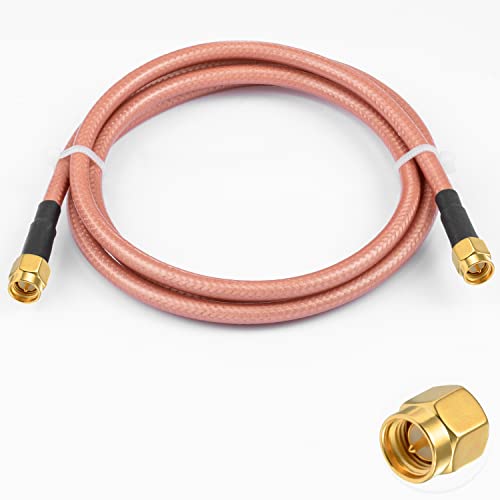 POBADY SMA Antenna Cable - RG400 3ft/1m - Enhance WiFi Range and Connectivity