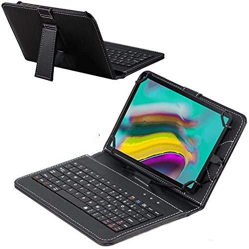 Navitech Black Keyboard Case for Fire HD 10 Tablet
