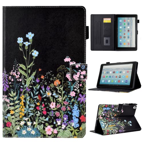 Flower Print Tablet Case for Fire HD 10