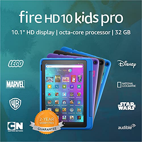 Amazon Fire HD 10 Kids Pro tablet: Fast, secure, and entertaining for big kids