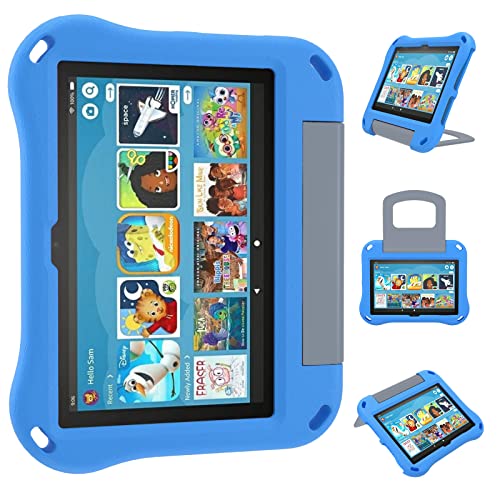 Fire HD 8 Tablet Case for Kids - Shock-Proof Protective Back Cover