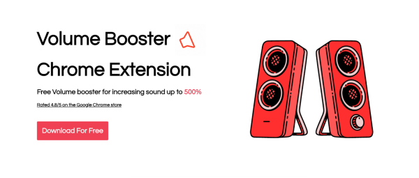 Volume Booster Chrome Extension