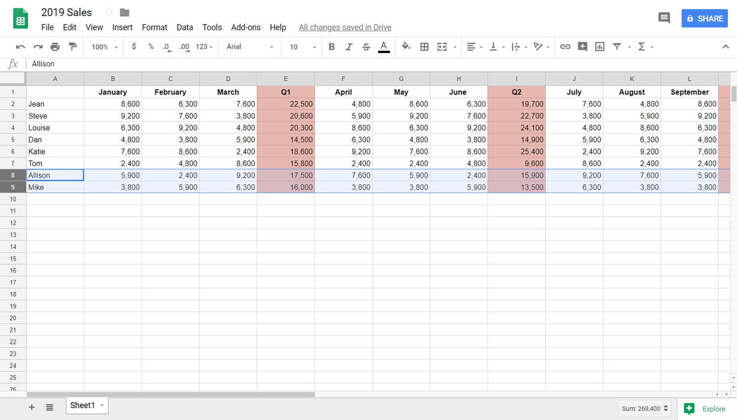 How Do You Unhide Rows In Google Sheets