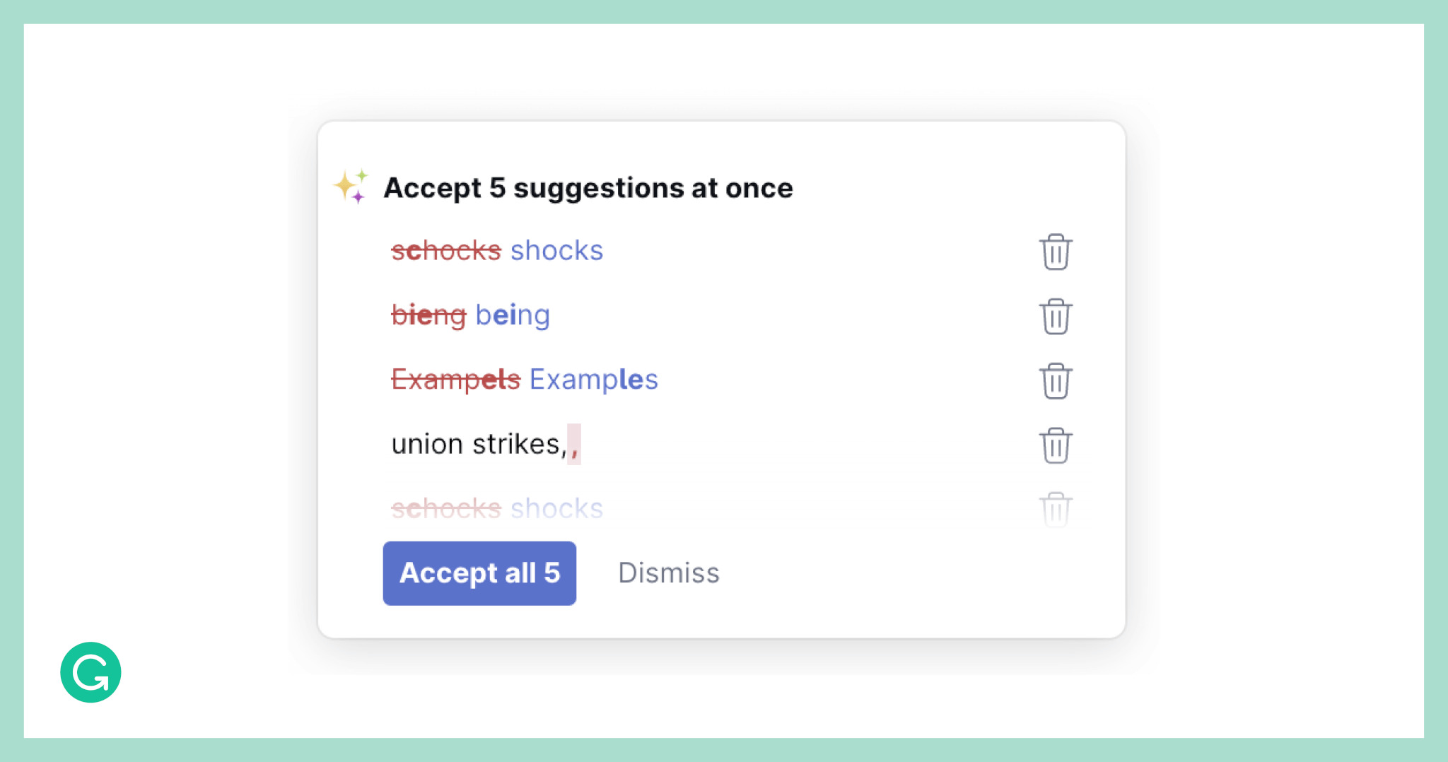 How To Accept All Suggestions In Grammarly