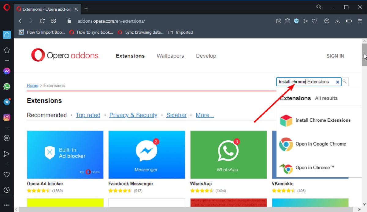 How To Add Chrome Extensions To Opera Gx