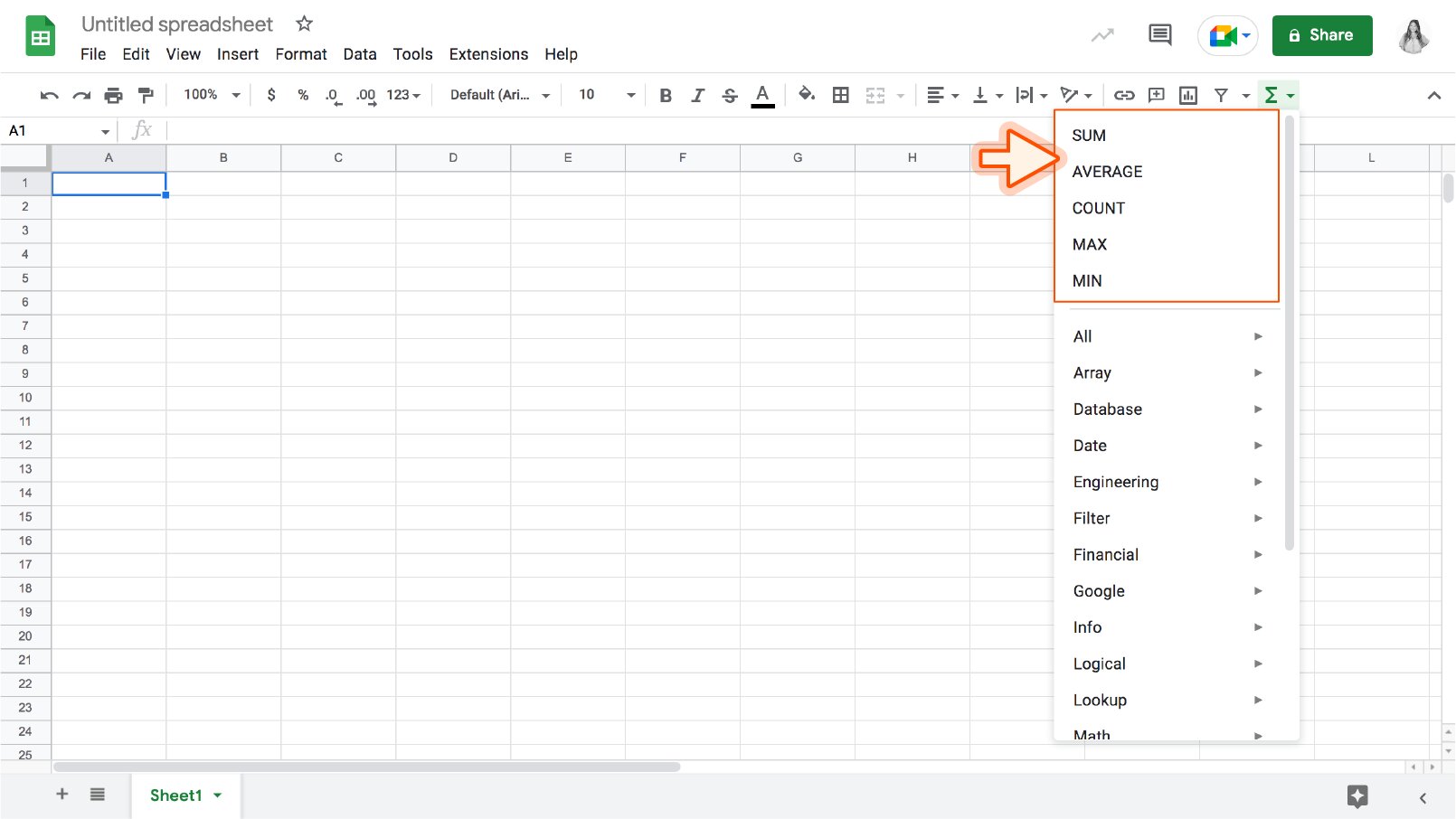 How To Add Formula In Google Sheets