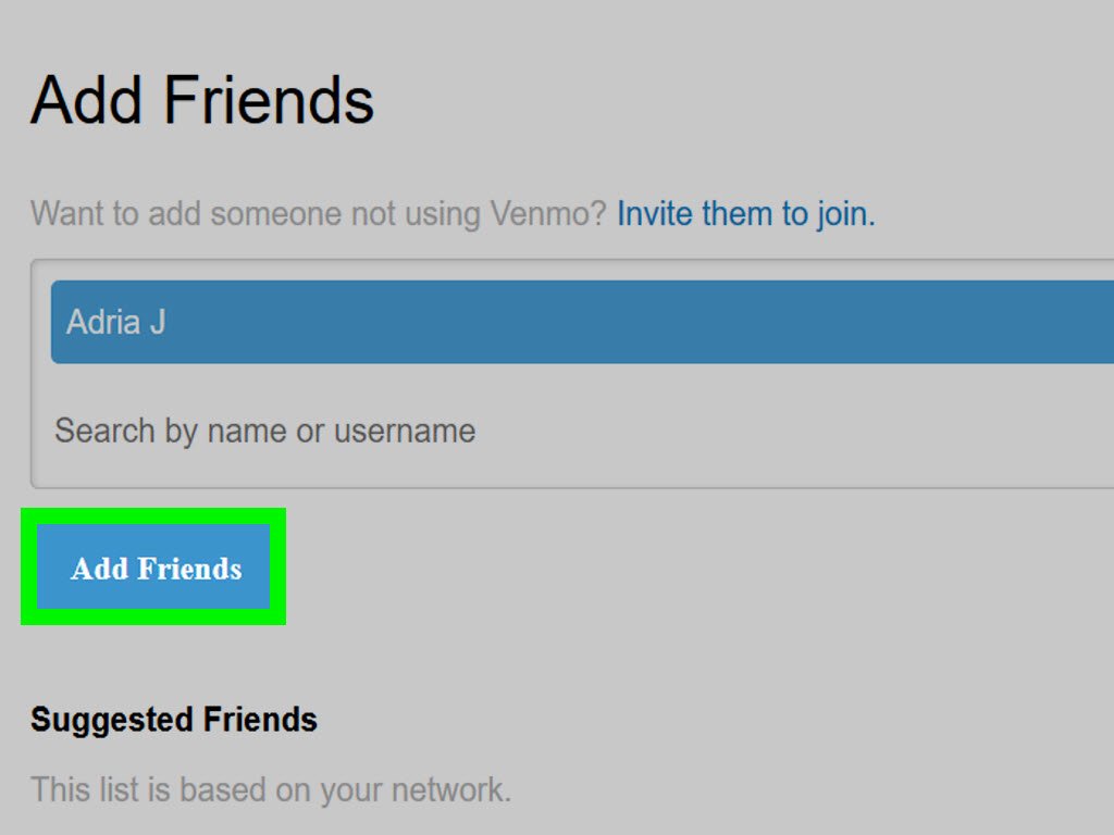 How To Add Friend On Venmo
