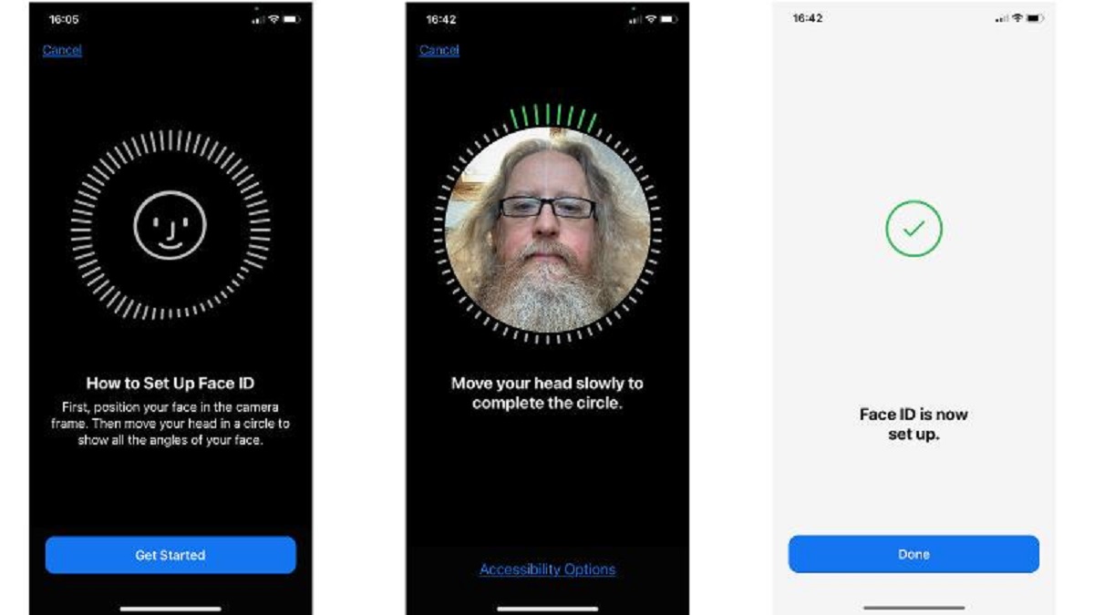 how to add a second face id