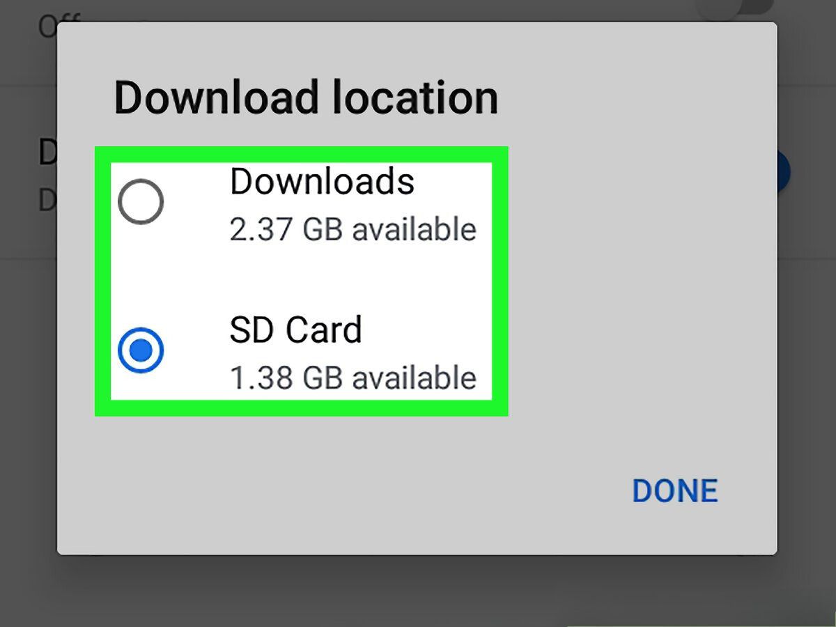 How To Change Download Location To SD Card On Android