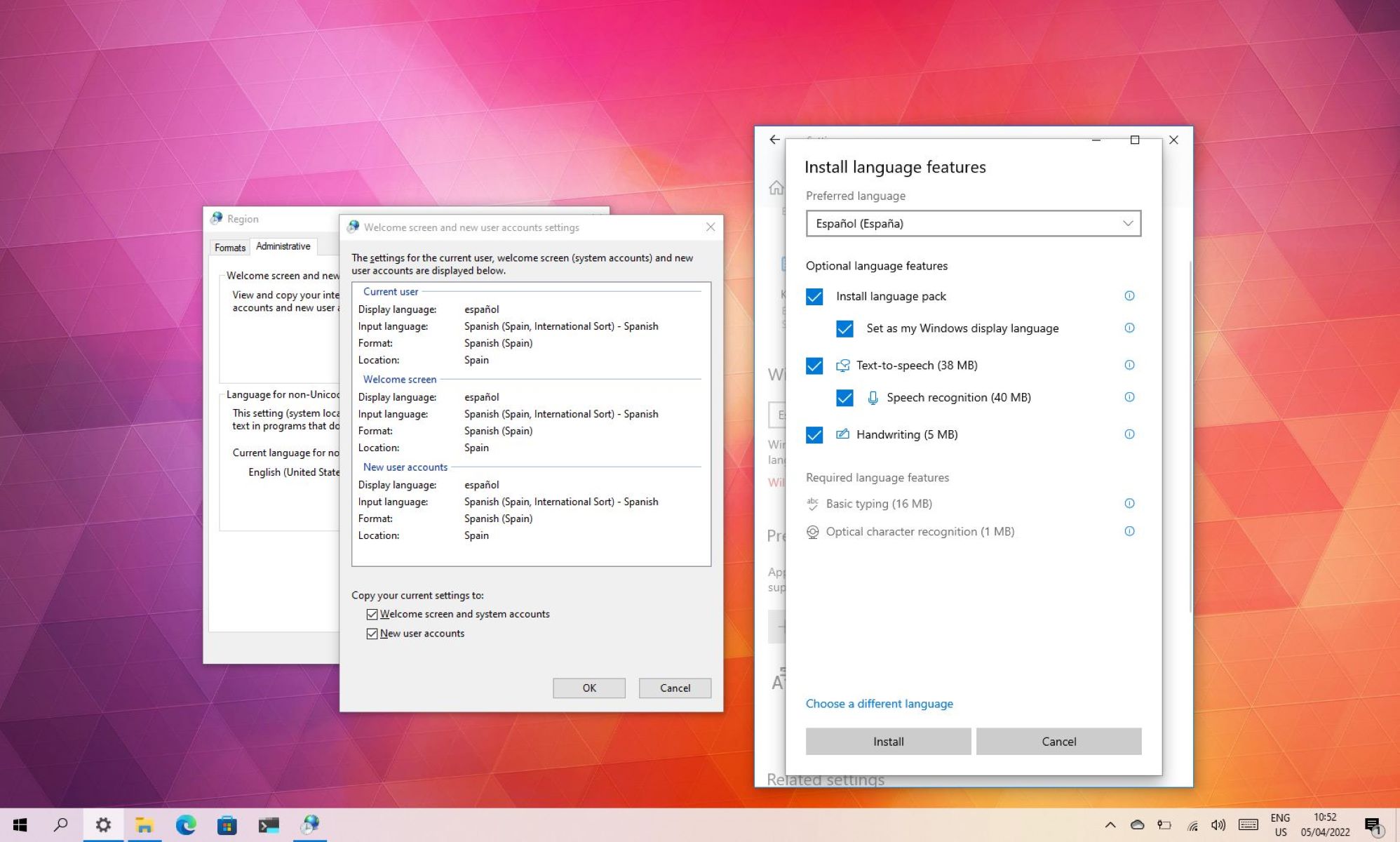 how-to-change-language-on-windows-10