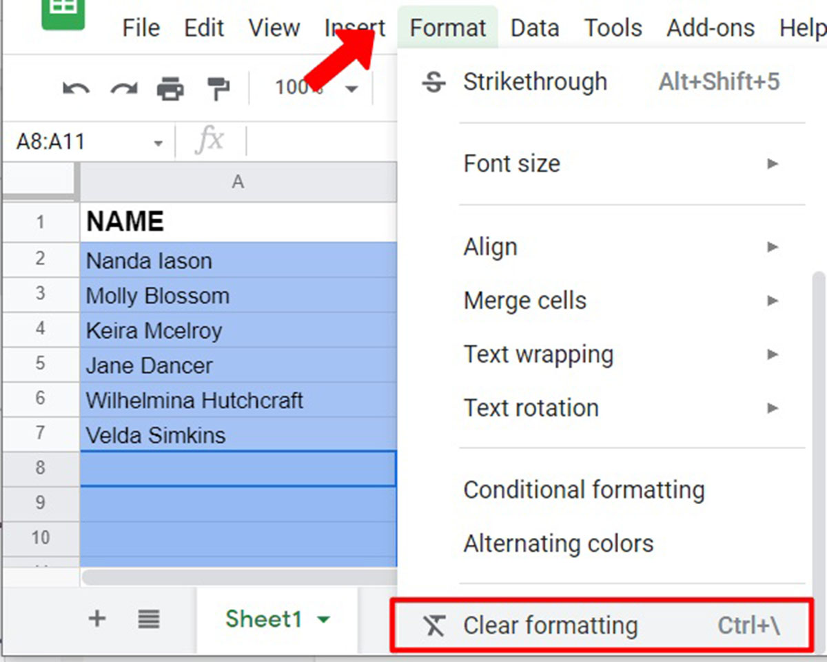 how-to-clear-contents-in-google-sheets