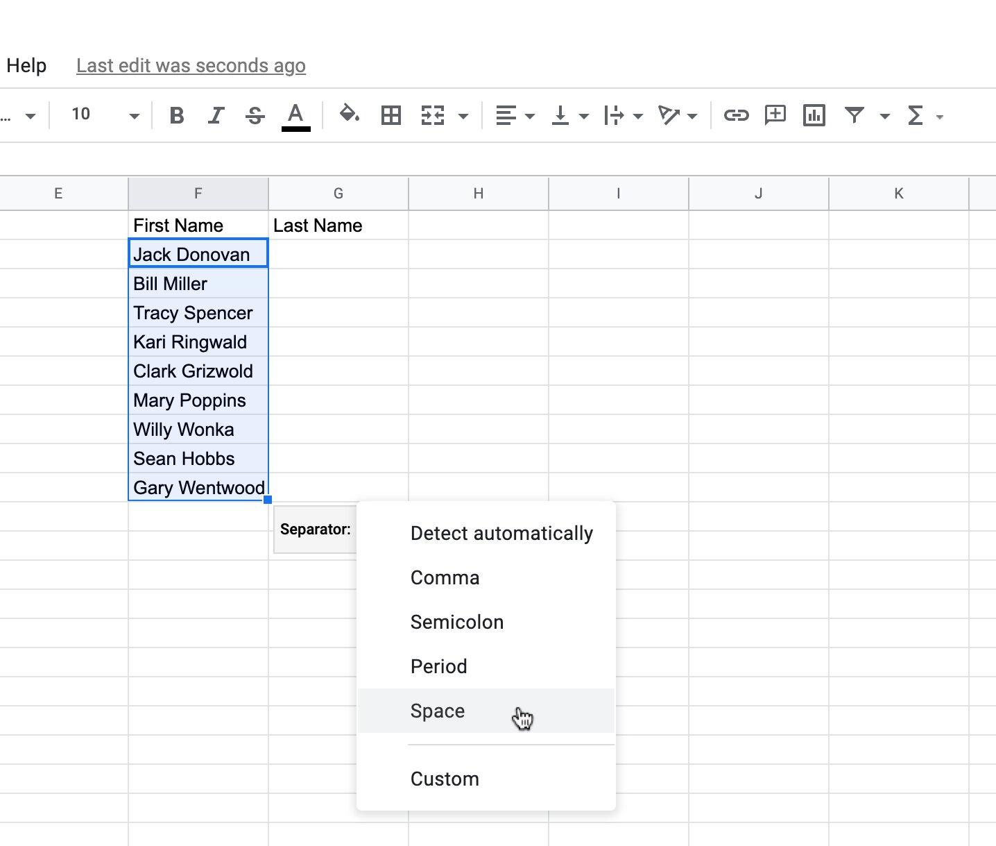 How To Combine First And Last Name In Google Sheets