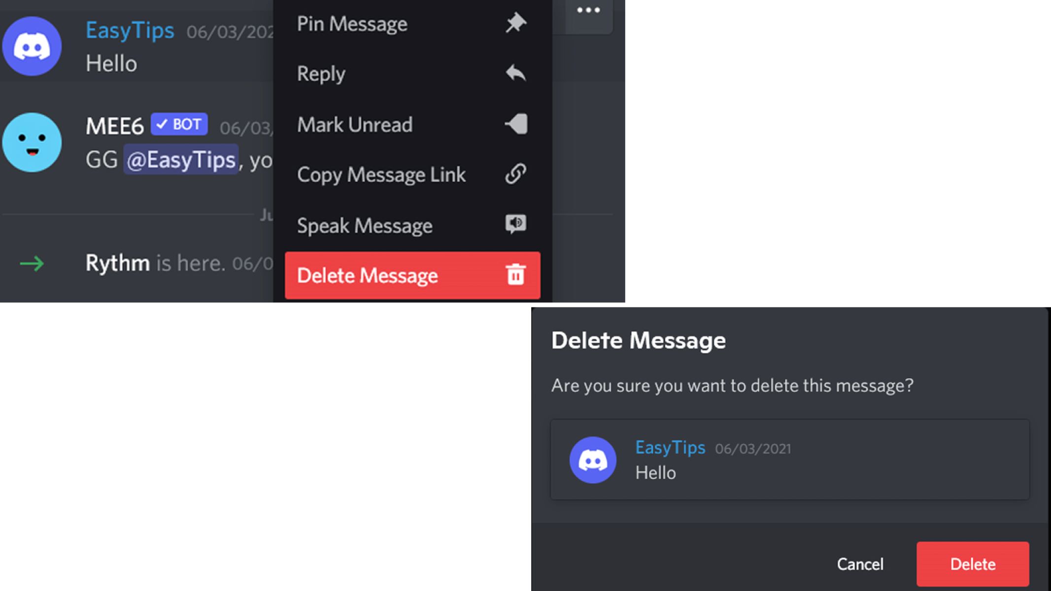 How To Delete Messages In Discord