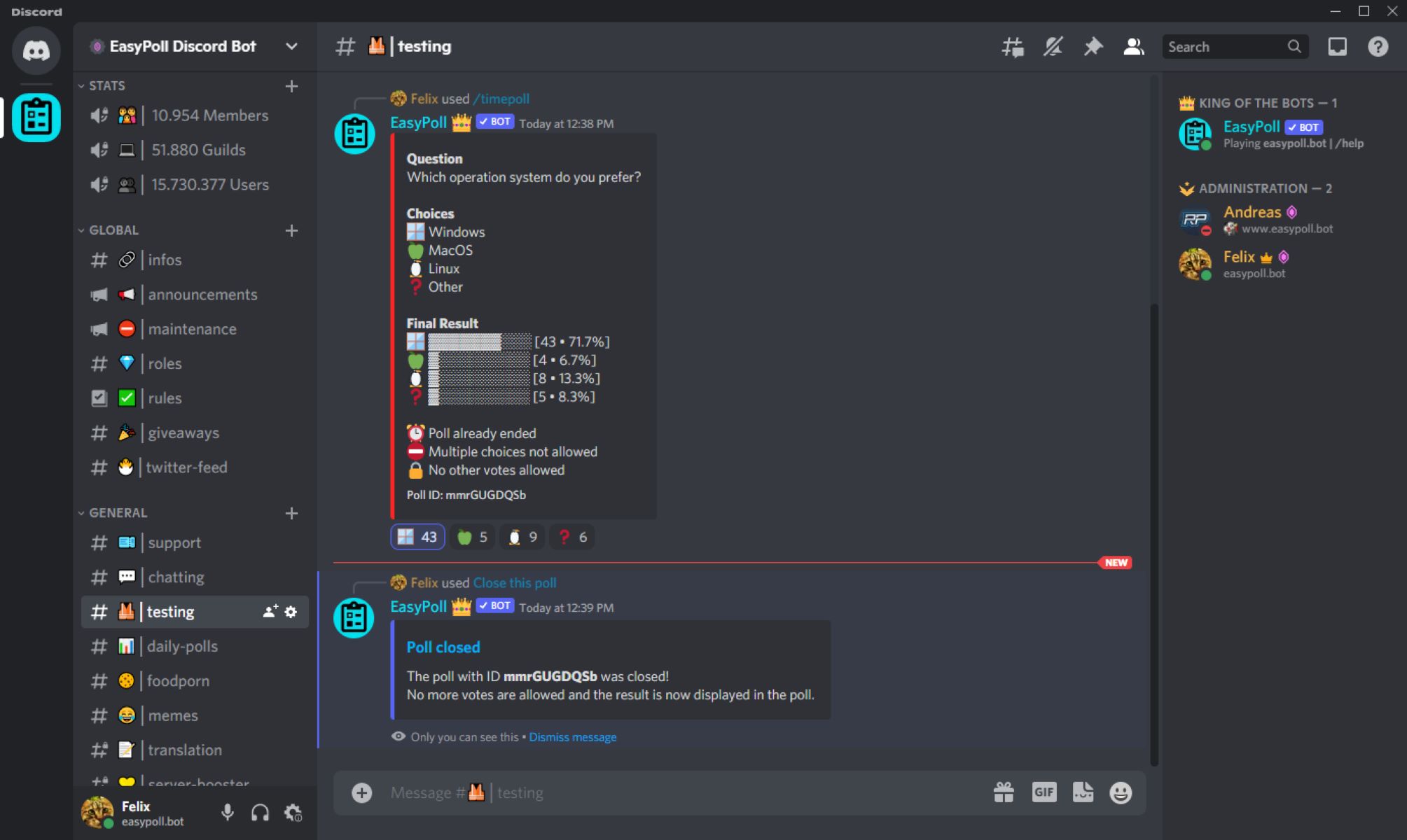 How To Do A Poll In Discord