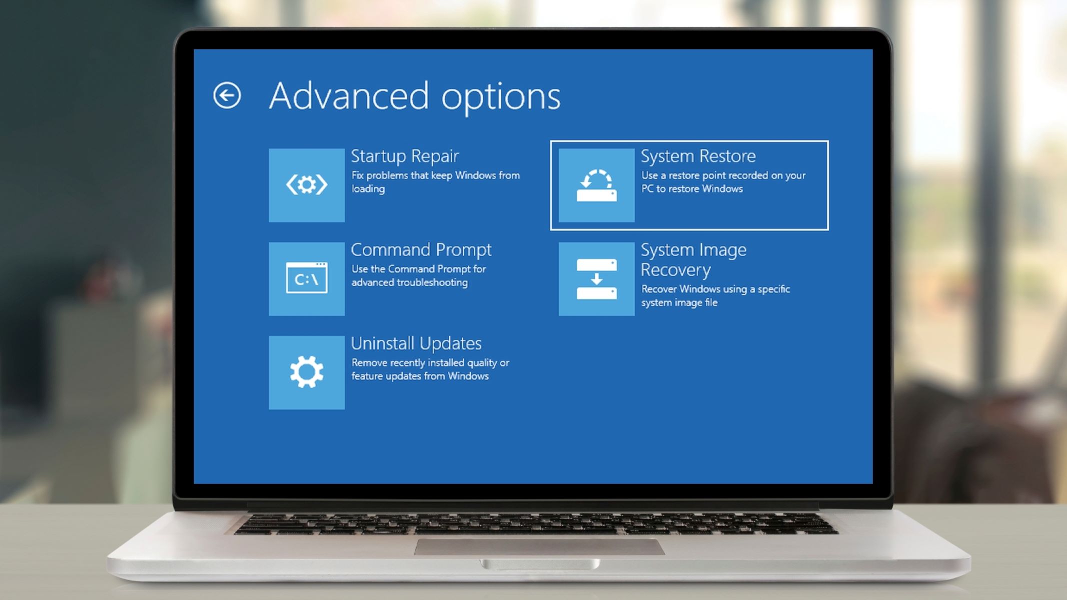 How To Do A System Restore On Windows 10