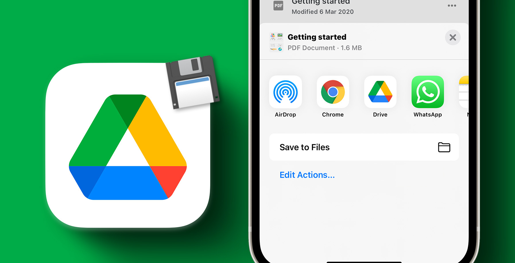 How To Download A Google Doc To Your IPhone