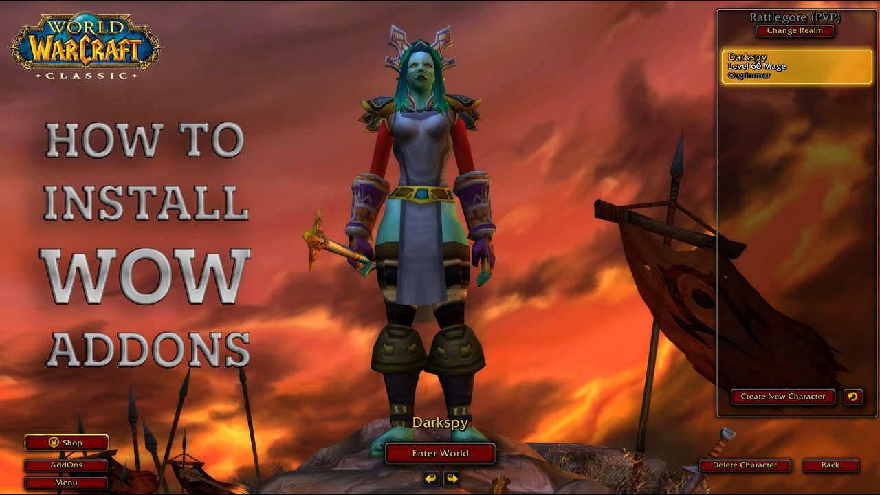 How To Download Addons For Wow Classic